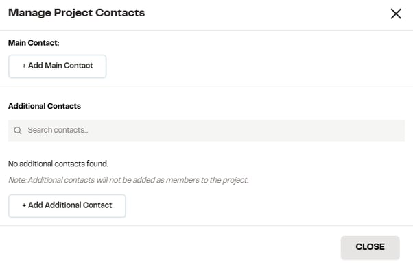 Project Contacts