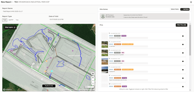 Report Pin Filter Out